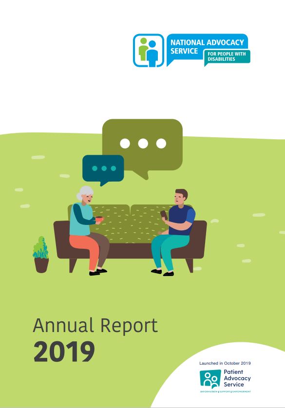 Annual Report 2019: National Advocacy Service (includes Patient Advocacy Service, launched in Oct 2019)